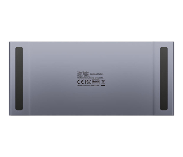 UNITEK Potrójna stacja dokująca USB4 40Gb/s,zasilacz 120W D1117AGY01-EU - 1455229 - zdjęcie 3